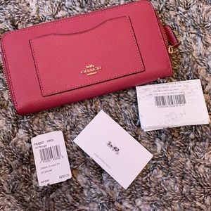 Coach Accordian Leather Wallet Brand New Rare